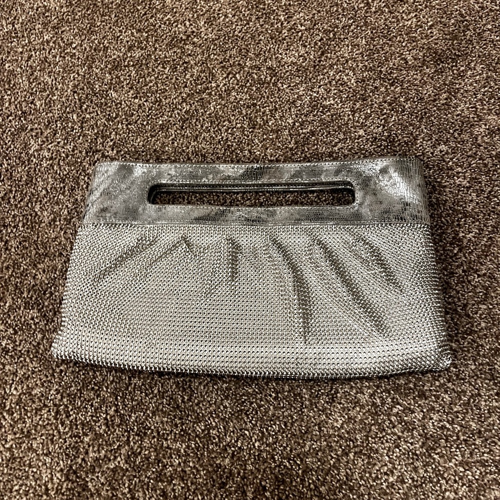 Shiny metal purse. Super cute